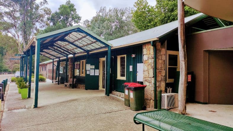 The parks victoria office at Buchan caves